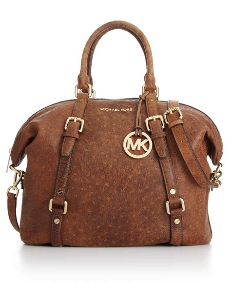 ostrich michael kors handbags|michael kors ostrich purses.